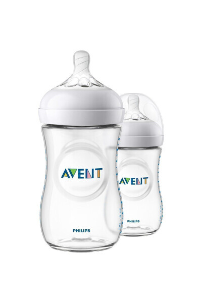 Tabiiy Pp Emizlikli Butilka 260ml 2 dona Scf033/27 - PHILIPS AVENT
