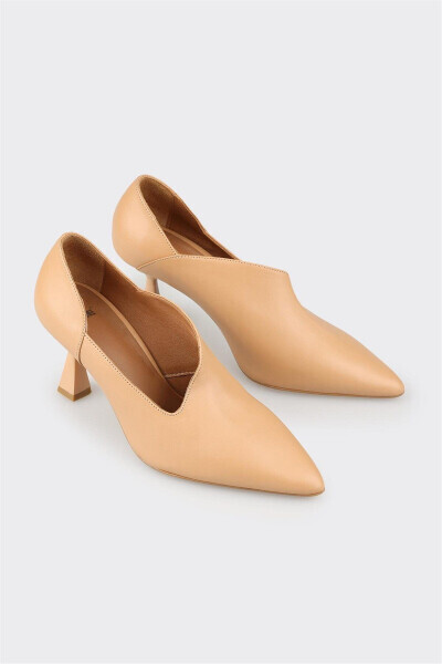 Tabiiy teri ayollar uchun poshnalik poyabzal - ELLE SHOES (1)