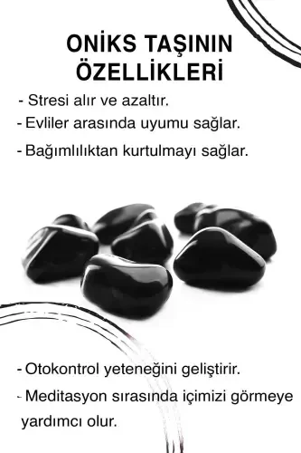 Tabiiy toshli tasbeh va bilakuzuk to'plami Eng yaxshi sovg'a Uslubli ota sovg'asi Qutili sovg'a-Oniks - 4