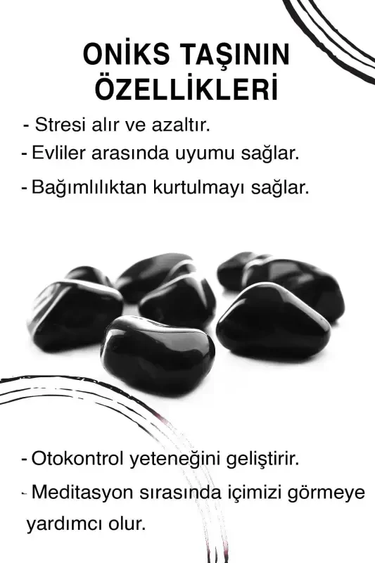 Tabiiy toshli tasbeh va bilakuzuk to'plami Eng yaxshi sovg'a Uslubli ota sovg'asi Qutili sovg'a-Oniks - 4