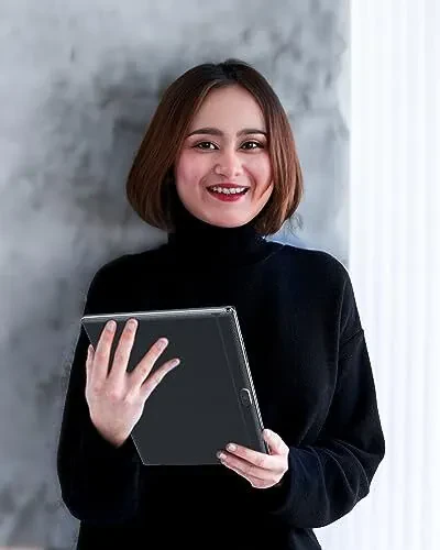 Tablet 64GB 10 Inch Tablet, Android Tablets, 6000mAh Battery Quad Core HD Touch Screen Tableta Computer, with WiFi BT Google Play Android Tabletas. Black. - 4