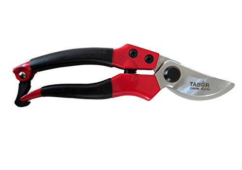 TABOR TOOLS S821A Bypass Kesuvchi Qaychi, Toza Kesishni Ta'minlaydi, O'rta va Kichik O'lchamli Qo'llar Uchun Ajoyib. Professional O'tkir Sekatorlar, Qo'l Kesuvchi, Bog' Qaychi, Bog' Uchun Qaychi. - 2