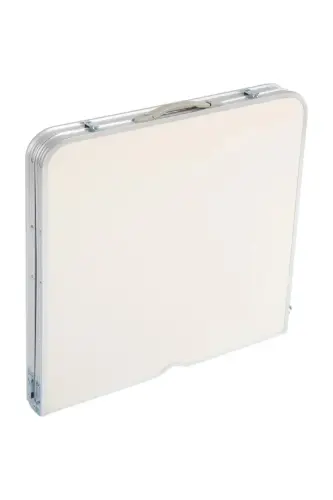 Tabureli Katlanabilir Piknik Masası Seti -Bej-Bej - 7