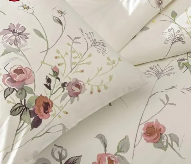 Taç Çift Kişilik Ranforce Nevresim Takımı Kiara Ekru - 2