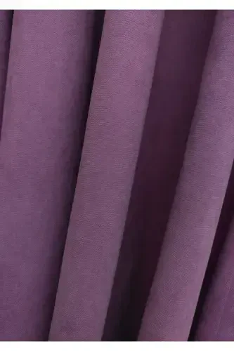 Тач Лила Однотонный Фон Занавес, Прямой Пошив Без Складок, Экстрафор Сборка, Одно Полотно-Лила - 5