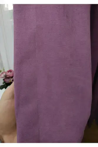 Тач Лила Однотонный Фон Занавес, Прямой Пошив Без Складок, Экстрафор Сборка, Одно Полотно-Лила - 8