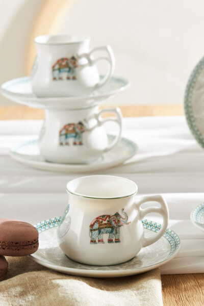 Tac Mahal 6-Piece Porcelain Coffee Cup Set - EMSAN (1)