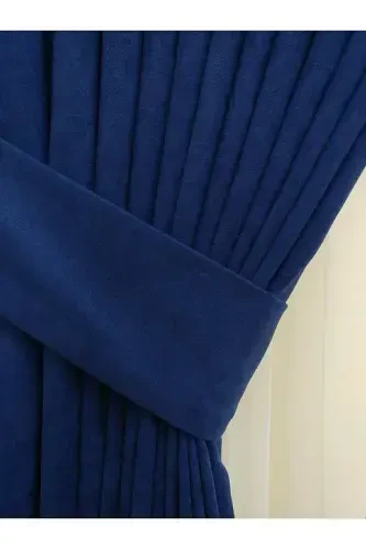 Тач Парламент Однотонная Ткань Фон Занавес, Прямой Пошив Без Сборок, Экстрафор Сборка, Одно Полотно-Парламент - 1