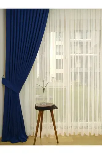 Тач Парламент Однотонная Ткань Фон Занавес, Прямой Пошив Без Сборок, Экстрафор Сборка, Одно Полотно-Парламент - 5