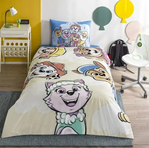 Taç Paw Patrol Cloud Tek Kişilik Lisanslı Nevresim Takımı - 1