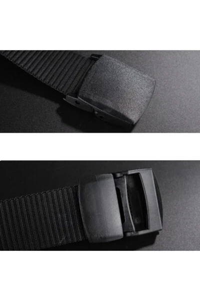 Tactical Plastic Buckle Anti-Allergic Style Fabric Belt - TREND DERI (1)