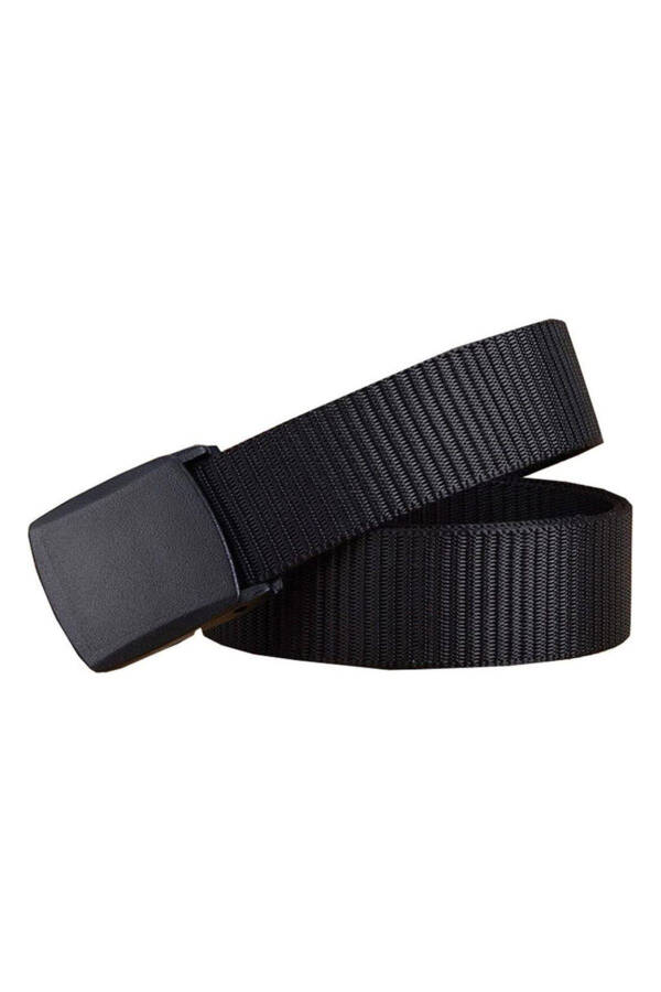 Tactical Style Fabric Belt with Plastic Buckle - 7