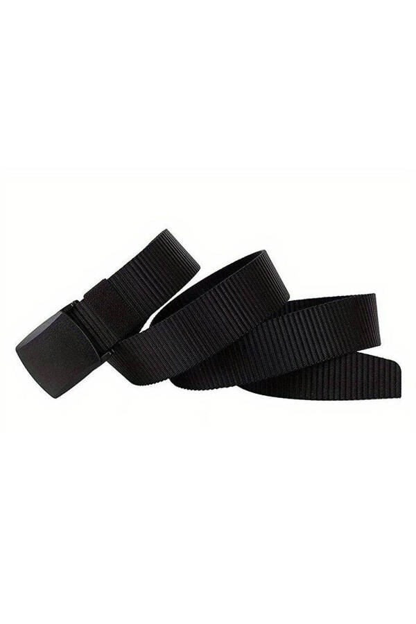 Tactical Style Fabric Belt with Plastic Buckle - 8