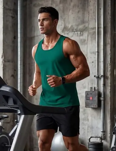 TACVASEN Men's Workout Tank Tops Sleeveless UPF 50+ Summer Sun Shirts Quick Dry for Running Swim Gym Beach - 2