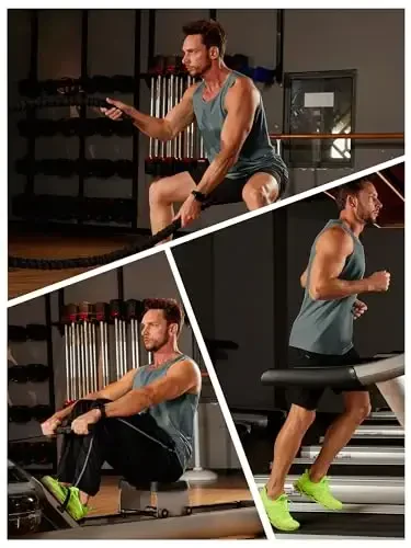 TACVASEN Men's Workout Tank Tops Sleeveless UPF 50+ Summer Sun Shirts Quick Dry for Running Swim Gym Beach - 4