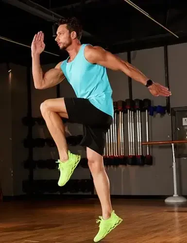 TACVASEN Men's Workout Tank Tops Sleeveless UPF 50+ Summer Sun Shirts Quick Dry for Running Swim Gym Beach - 3