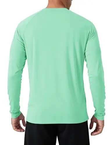 TACVASEN Men's Long Sleeve Shirts UPF 50+ Sun Protection Dry Fit Shirt Lightweight Workout Athletic T-Shirt Rash Guard - 2