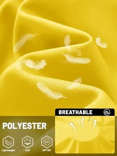 TACVASEN Men's Sun Shirt UPF 50+ Long Sleeve UV Protection Lightweight Rash Guard Swim Shirt Quick Dry Fishing T-Shirt - 4