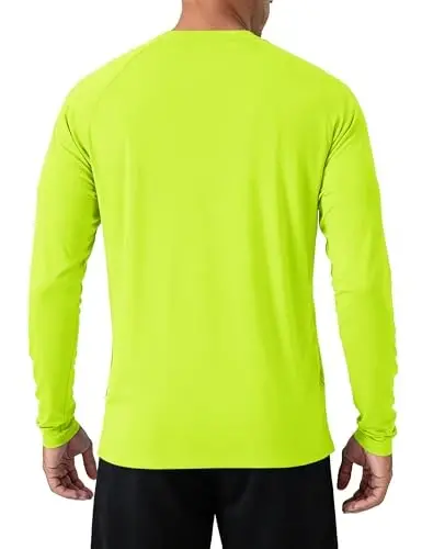 TACVASEN Men's Long Sleeve Shirts UPF 50+ Sun Protection Dry Fit Shirt Lightweight Workout Athletic T-Shirt Rash Guard - TACVASEN (1)