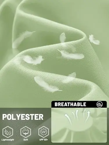 TACVASEN Men's Sun Shirt UPF 50+ Long Sleeve UV Protection Lightweight Rash Guard Swim Shirt Quick Dry Fishing T-Shirt - 4