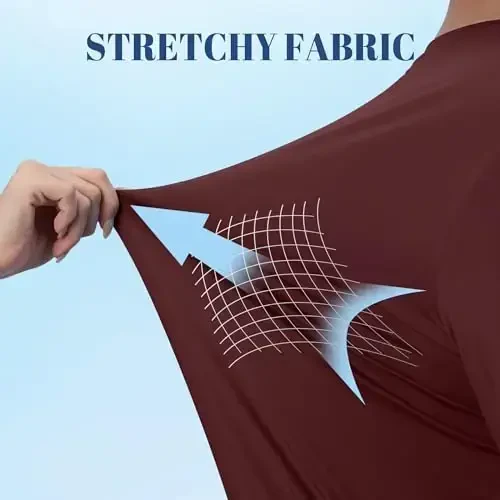 TACVASEN Men's Sun Shirt UPF 50+ Long Sleeve UV Protection Lightweight Rash Guard Swim Shirt Quick Dry Fishing T-Shirt - 5