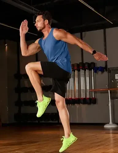 TACVASEN Men's Workout Tank Tops Sleeveless UPF 50+ Summer Sun Shirts Quick Dry for Running Swim Gym Beach - 3