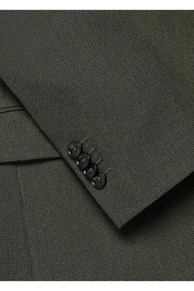 Tailored Blazer in Stretch Fabric with Pinstripe - 8