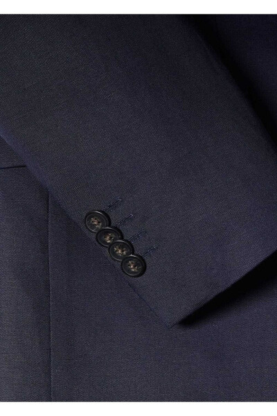 Tailored Linen Suit Blazer - 6