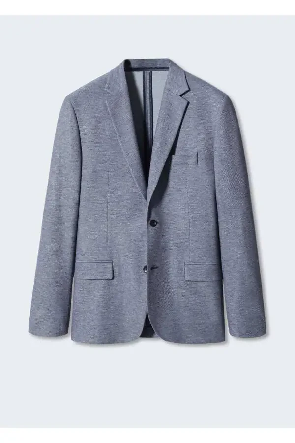 Tailored Mini Bouclé Blazer - 3