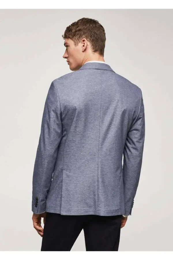 Tailored Mini Bouclé Blazer - 4