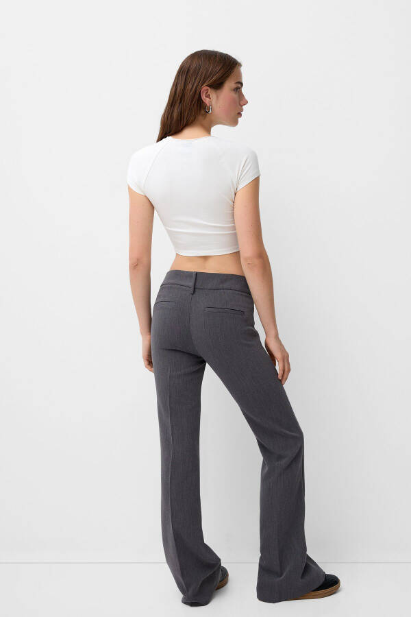 Tailored Palazzo Pants - 4