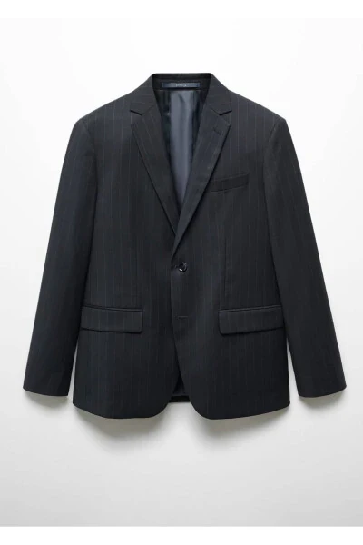 Tailored Stretch Blazer Jacket - 3