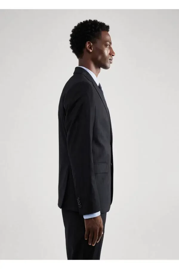 Tailored Stretch Blazer Jacket - 8