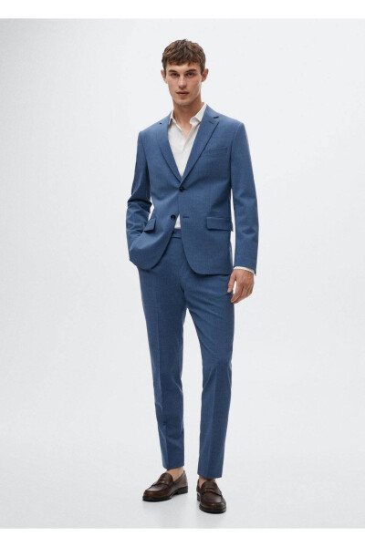 Tailored Wool Blazer Jacket - MANGO MAN (1)