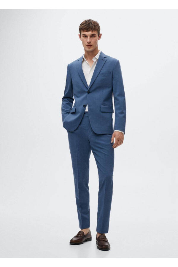 Tailored Wool Blazer Jacket - 2