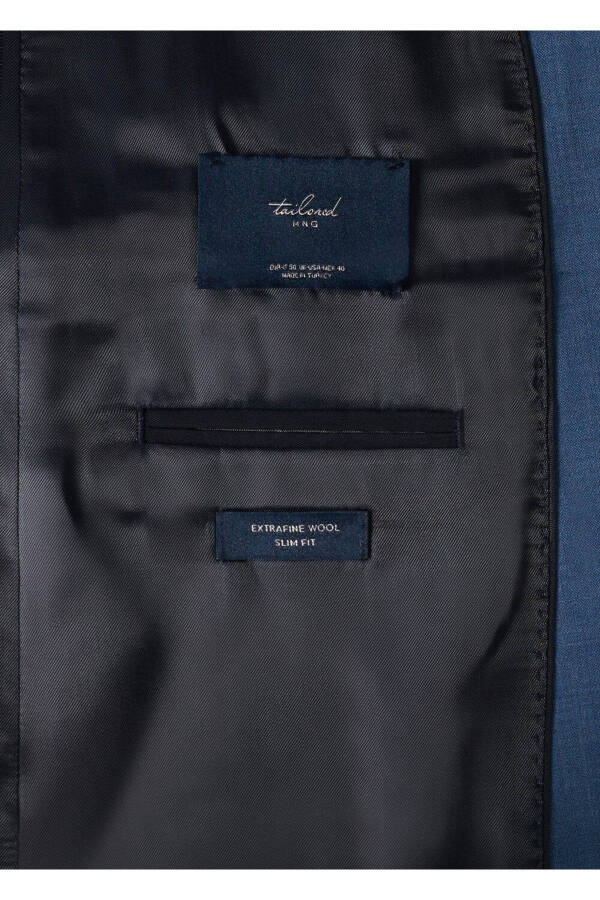 Tailored Wool Blazer Jacket - 5