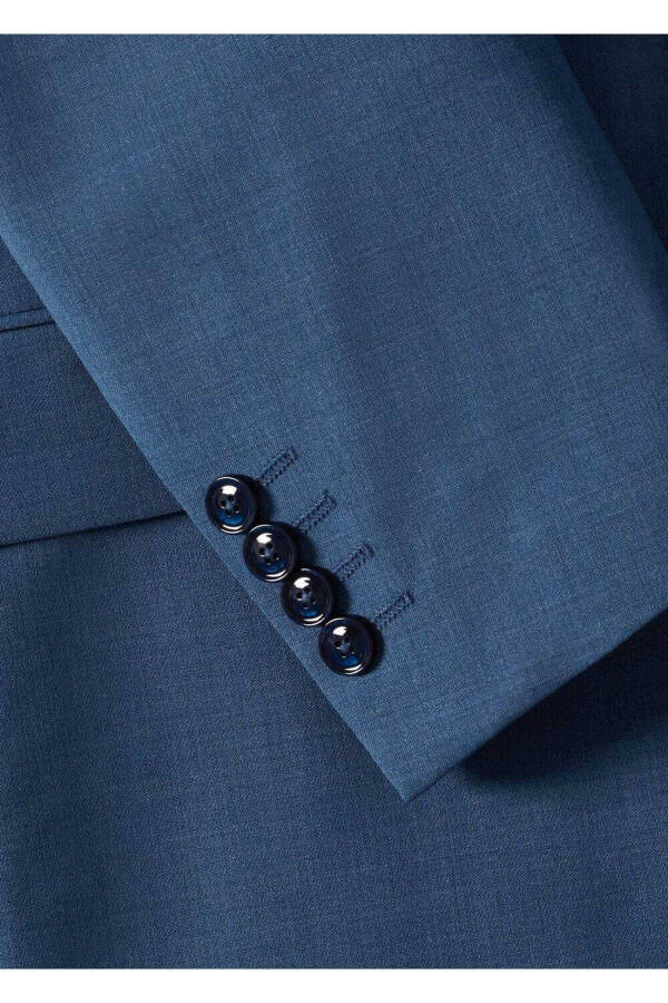 Tailored Wool Blazer Jacket - 8