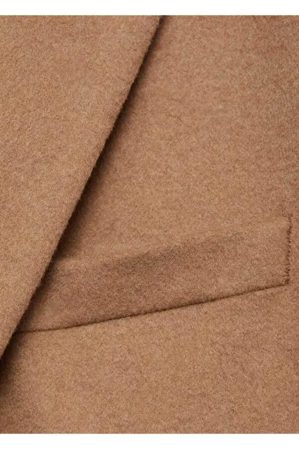 Tailored Wool Blazer Jacket - 5