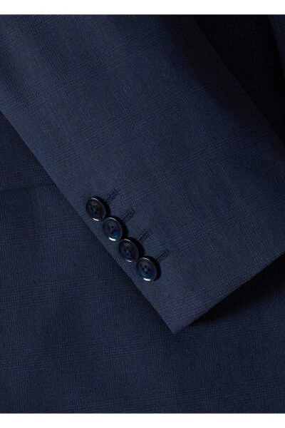 Tailored Wool Blazer Jacket - 8