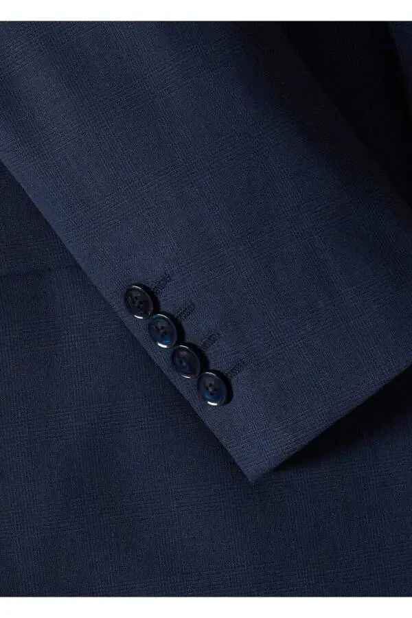 Tailored Wool Blazer Jacket - 8