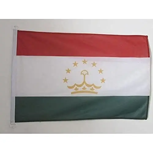 Tajikistan NAUTICAL Flag 18'' x 12'' - Tajik flags 30 x 45 cm. - Banner 12x18 in for boat - AZ FLAG 