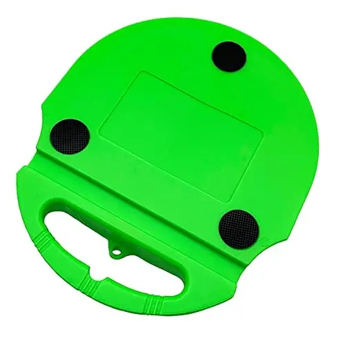 TaktZeit Tennis Trainer Rebound Baseboard Self Training Equipment Rebounder with 2 String Tennis Balls - 5