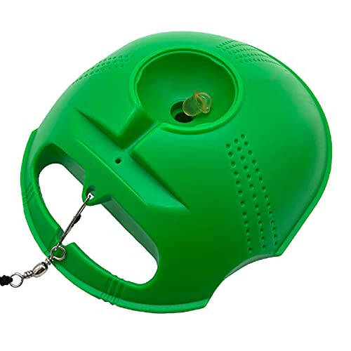 TaktZeit Tennis Trainer Rebound Baseboard Self Training Equipment Rebounder with 2 String Tennis Balls - 2