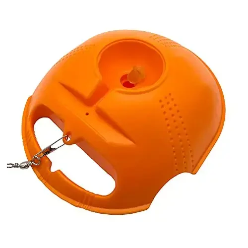 TaktZeit Tennis Trainer Rebound Baseboard Self Training Equipment Rebounder with 2 String Tennis Balls - 2