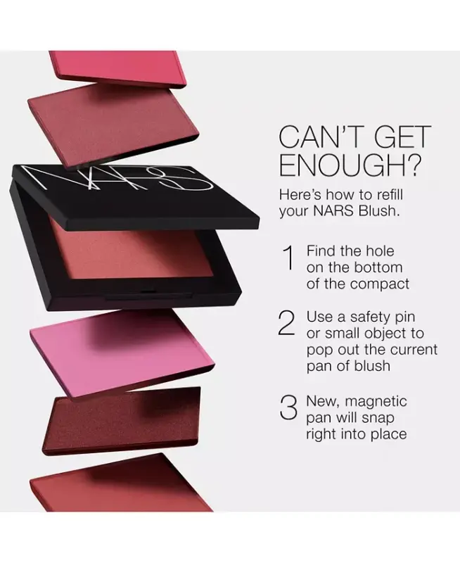 Talc Free Blush - Dolce Vita - 888 (matte dusty rose) - 3