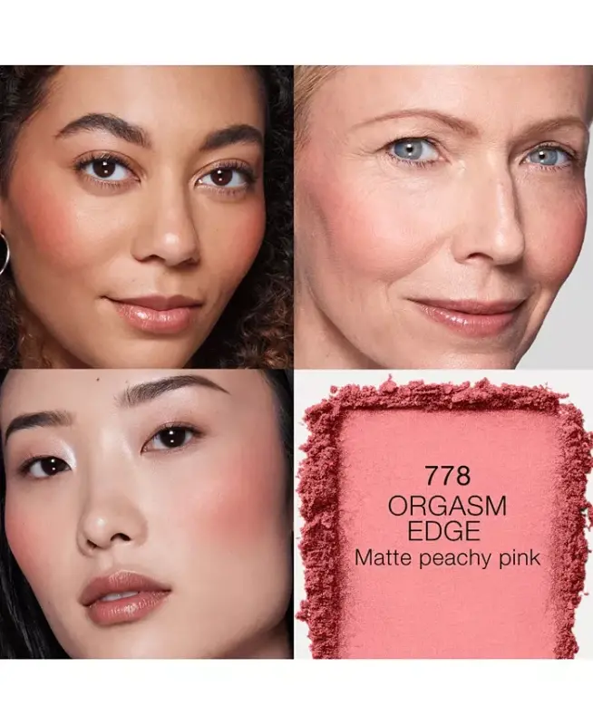 Talc Free Blush - Orgasm Edge - 778 (matte peachy pink) - 2