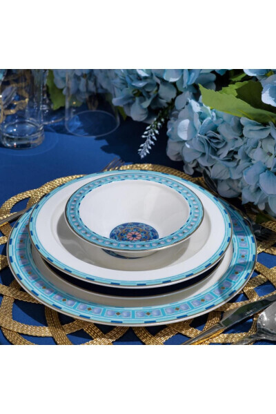 Talisman Sapphire Ovqat To'plami 60 Don - Firuza - SCHAFER