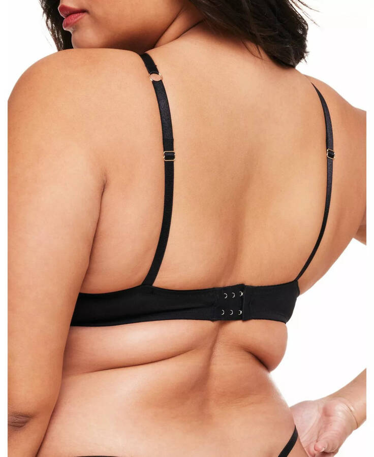 Tallulah Women's Plus-Size Unlined Balconette Bra Black - 3