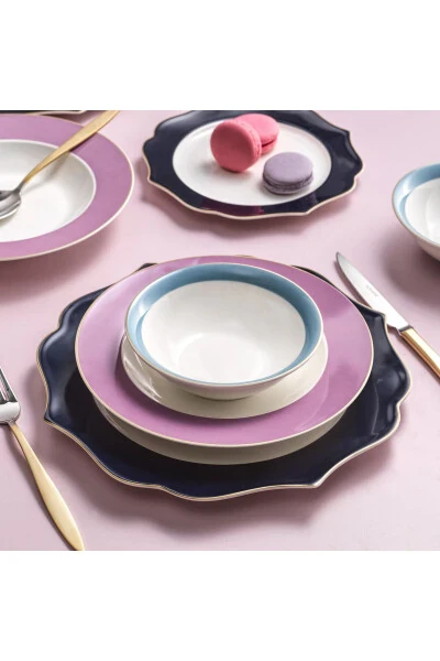 Talya Dinner Set 24 Pieces-Assorted - 3