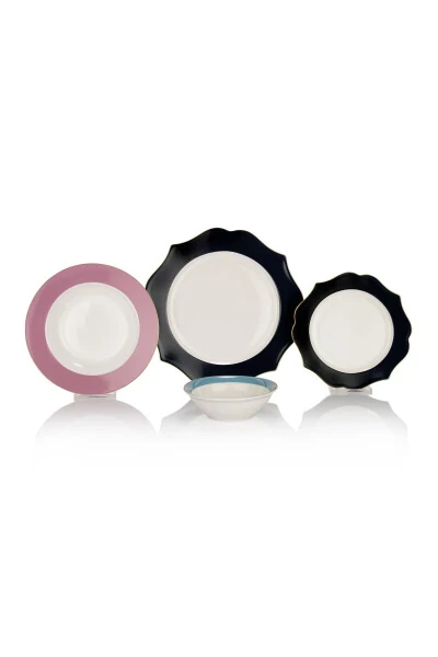 Talya Dinner Set 24 Pieces-Assorted - 5